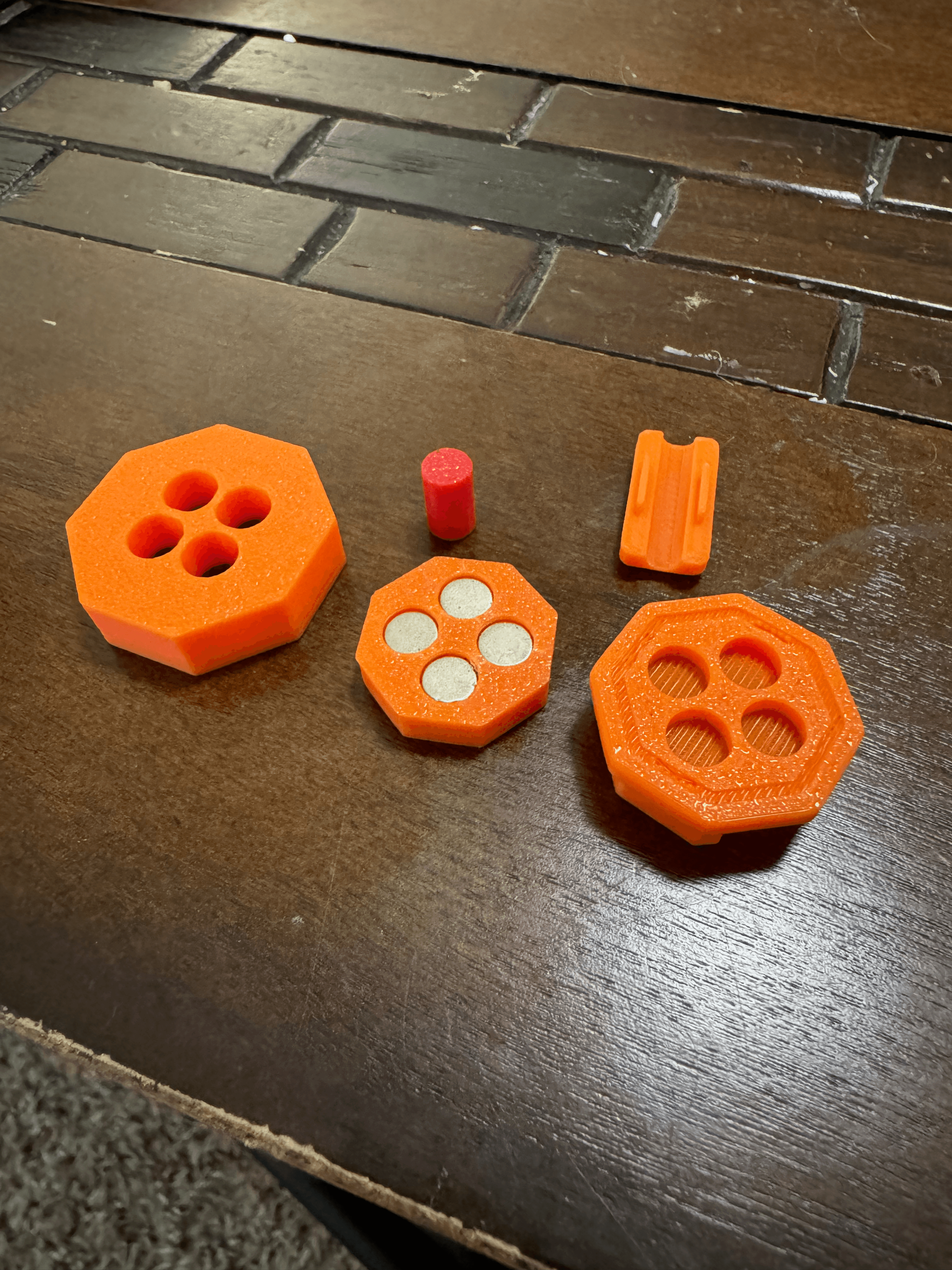 Multiboard magnetic cable mount 3d model