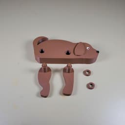 Dangly Shelf Dog 3d model