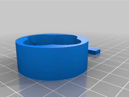 August Wi-Fi Smart-lock Adaptor for Rim Lock 3d model