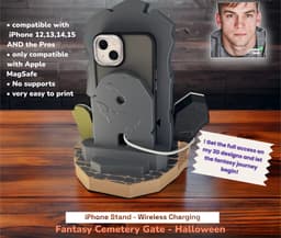 Halloween Portal Stand for your iPhone 3d model