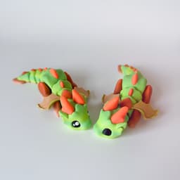 Little dragon flexi 3d model