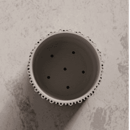Planter with dripping tray 3d model