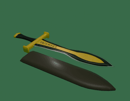 The Moonblade v2 3d model
