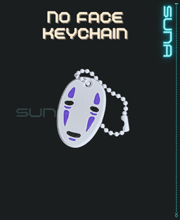 No Face Mask - Keychain 3d model
