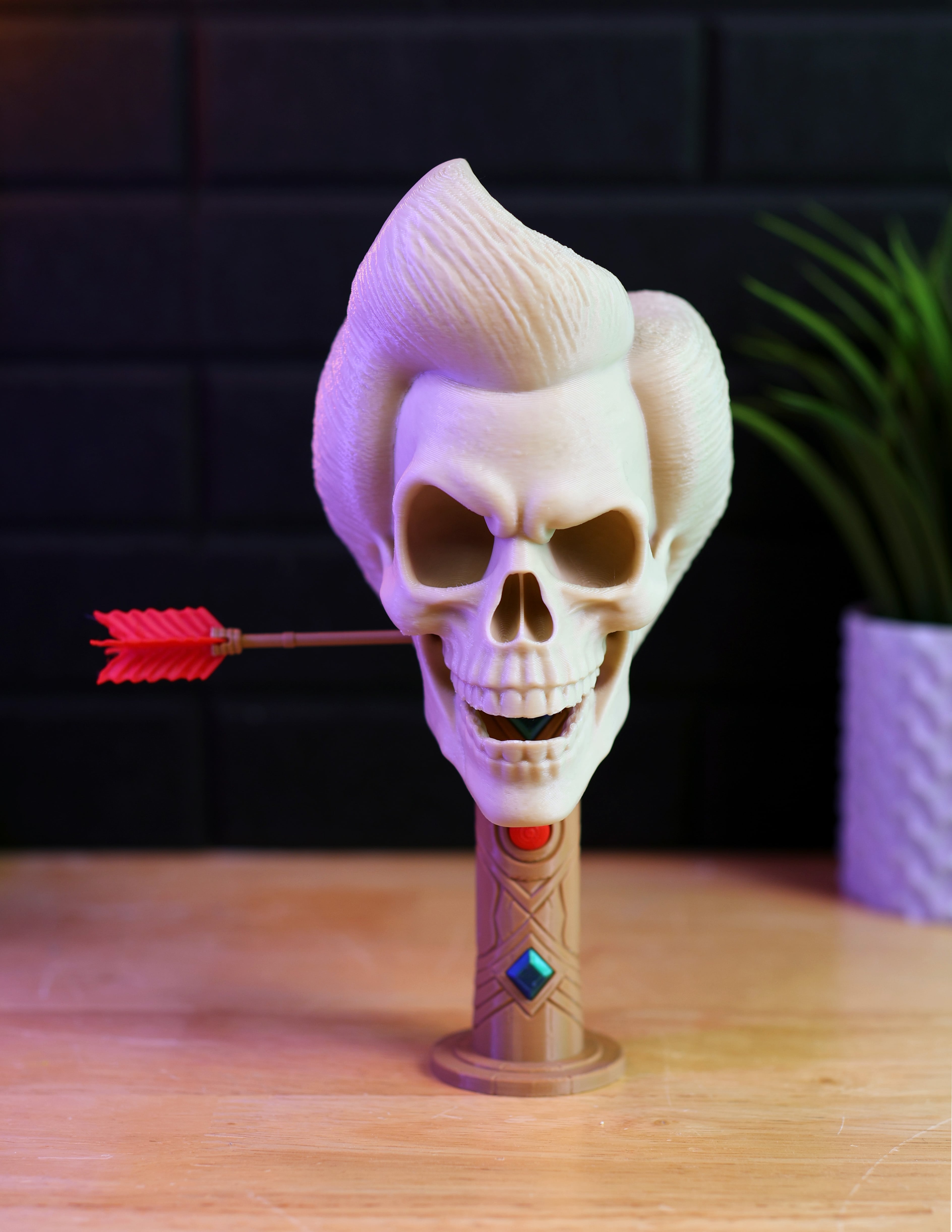 Ace's Skull 3d model