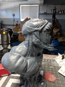 Venom Spidey Bust 3d model