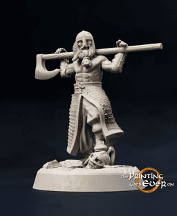 Wildling Leader 3d model