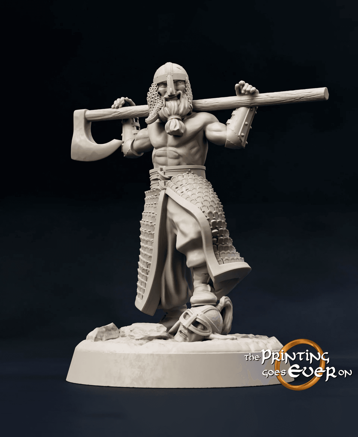 Wildling Leader 3d model
