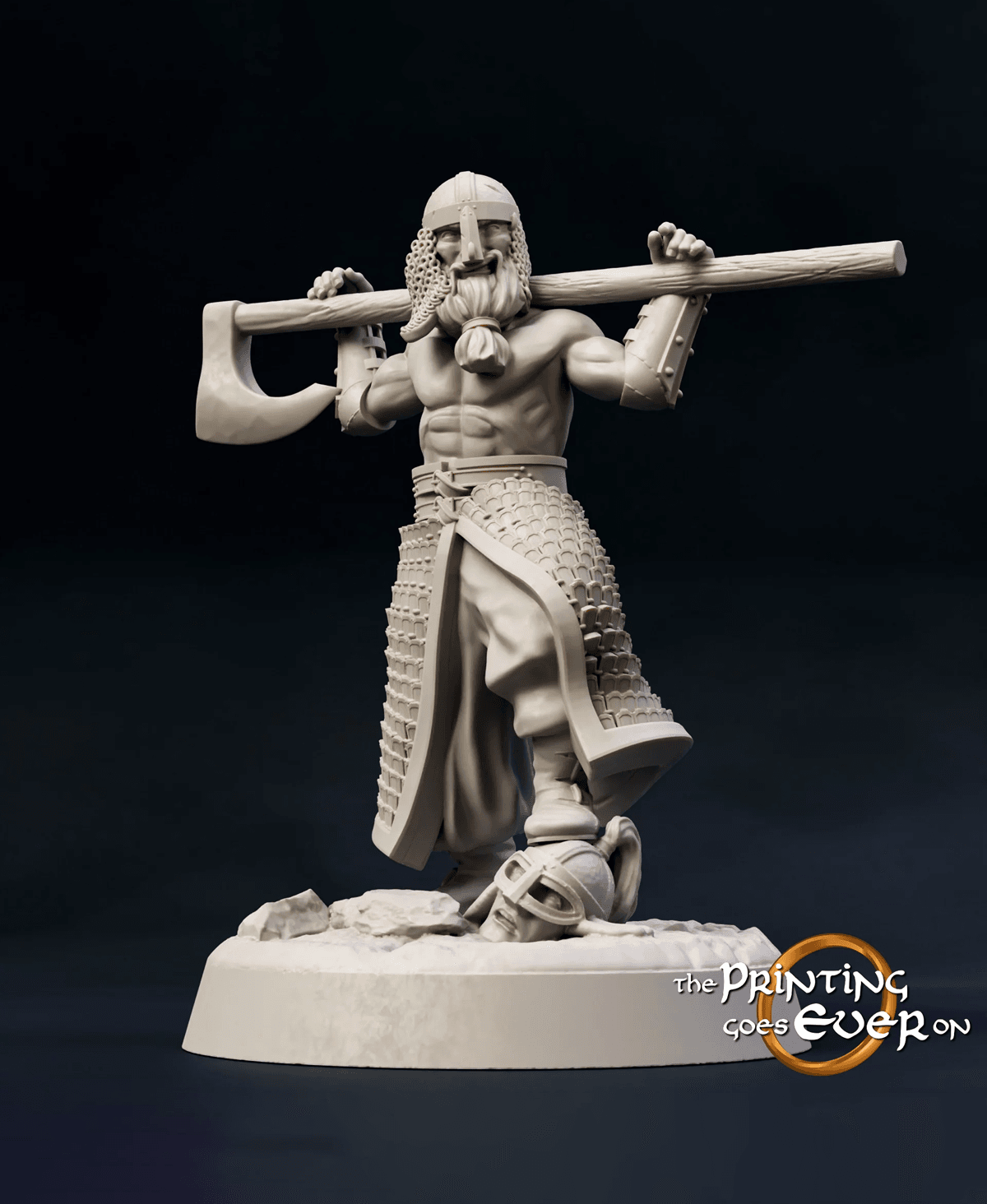 Wildling Leader 3d model