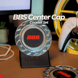 BBS Center Cap Coaster Set 3d model