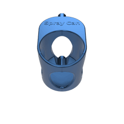 MultiBoard Angled Spray Can Holder 3d model