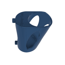 MultiBoard Angled Spray Can Holder 3d model