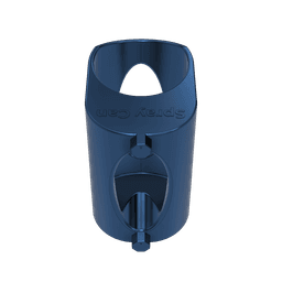 MultiBoard Angled Spray Can Holder 3d model