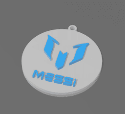 COMBO - LLAVEROS MESSI 3d model