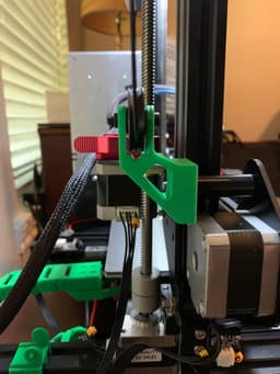 Ender 3 Filament Guide for 3DFused Linear Rails 3d model