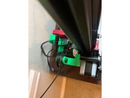 Ender 3 Filament Guide for 3DFused Linear Rails 3d model