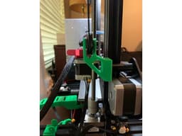 Ender 3 Filament Guide for 3DFused Linear Rails 3d model