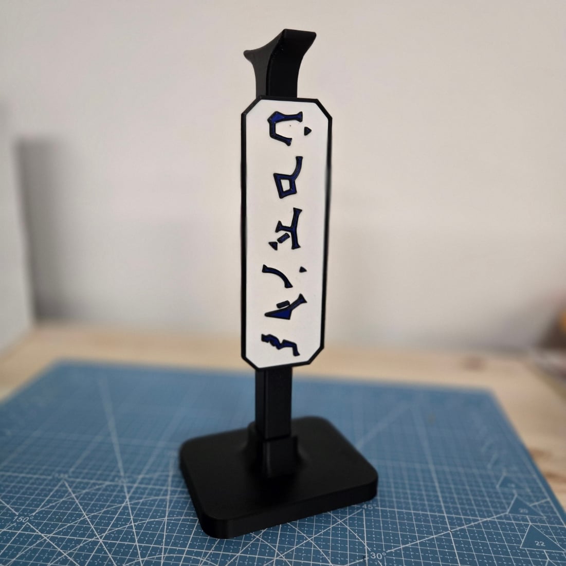 Headset Stand Stargate Earth Address 3d model