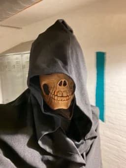 Skeletal Face Mask - Forged in Silence 3d model