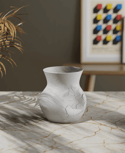 Craked 3d model