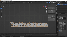Mermaid Ocean Birthday Party Pack 3d model