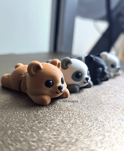 3DL Mini Bears 3d model