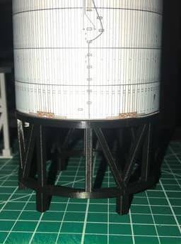 SN 7 Tank Test Stand 3d model