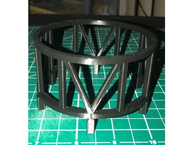 SN 7 Tank Test Stand 3d model