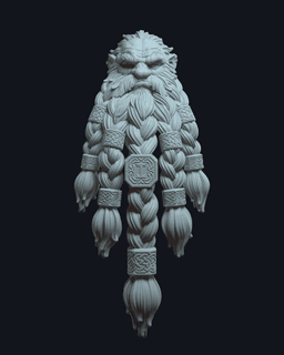 Thorek Tanglebeard v1 3d model