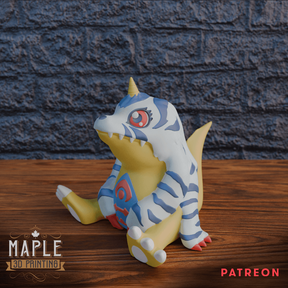 Gabumon 3d model