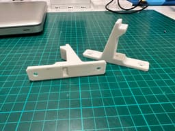 Gridfinity Baseplate Wall Mount Bracket 3d model