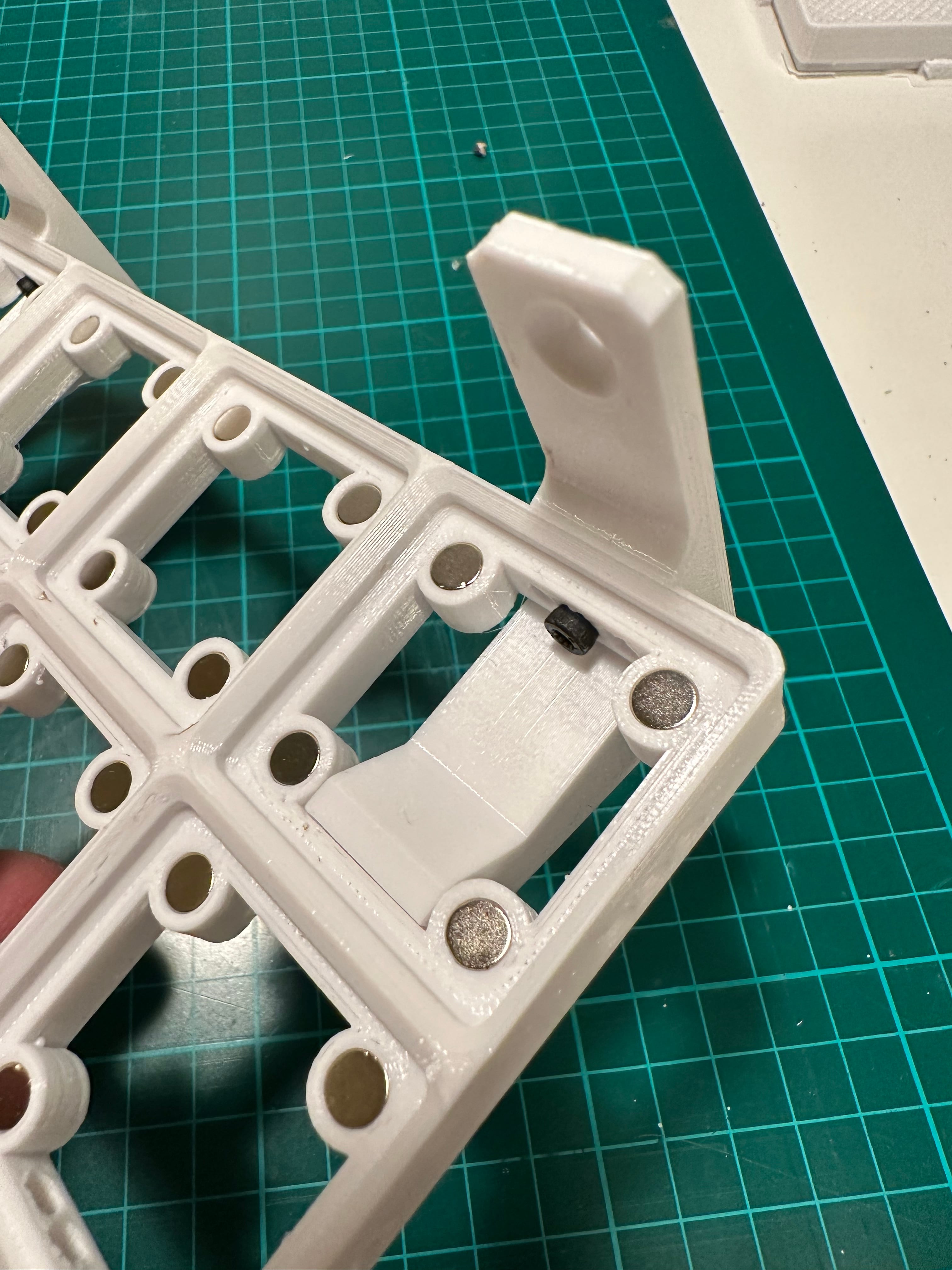 Gridfinity Baseplate Wall Mount Bracket 3d model