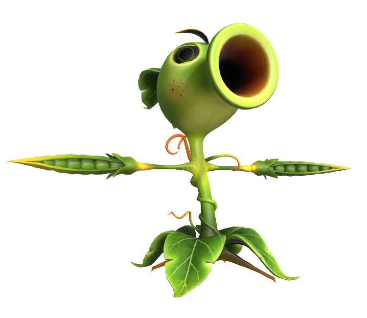 Plants vs. Zombies Peashooter 3d model
