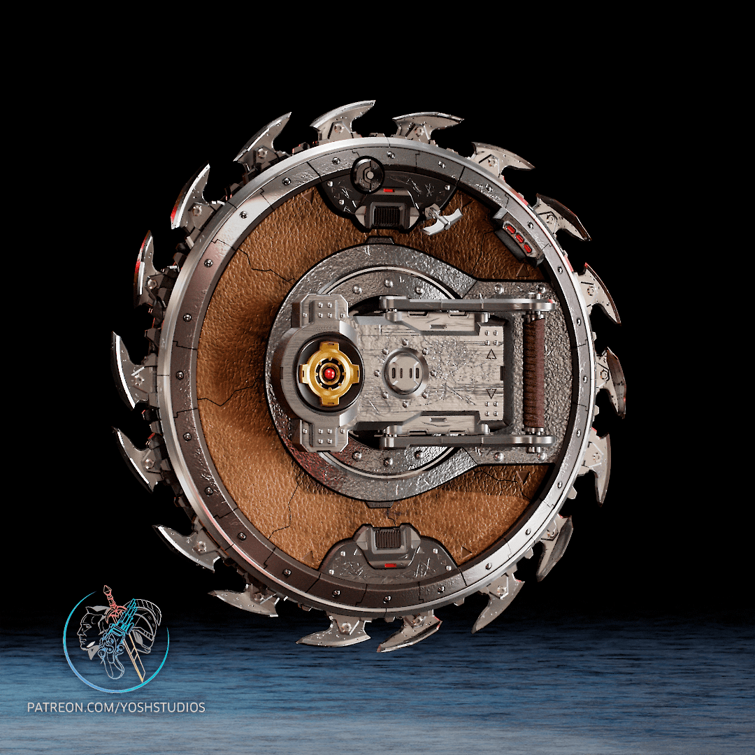 Ages Shield 3D Printer File STL 3d model