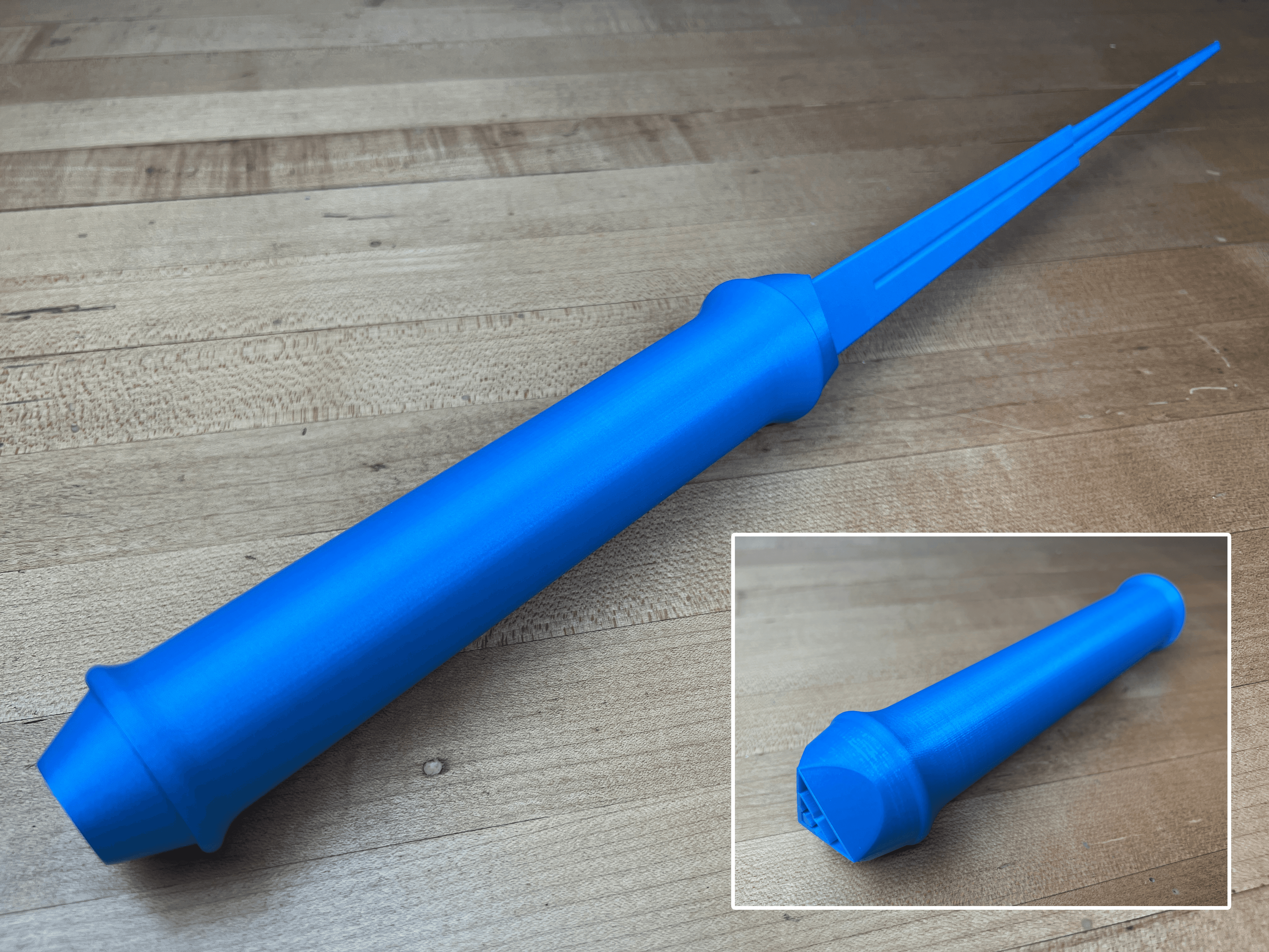 Collapsing Print-in-Place Angel Blade 3d model