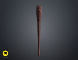 Zack Johnson wand 3d model