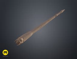 Zack Johnson wand 3d model