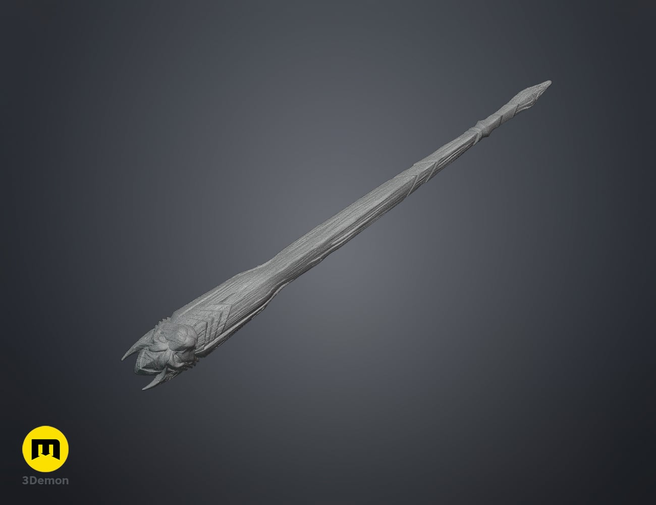Zack Johnson wand 3d model