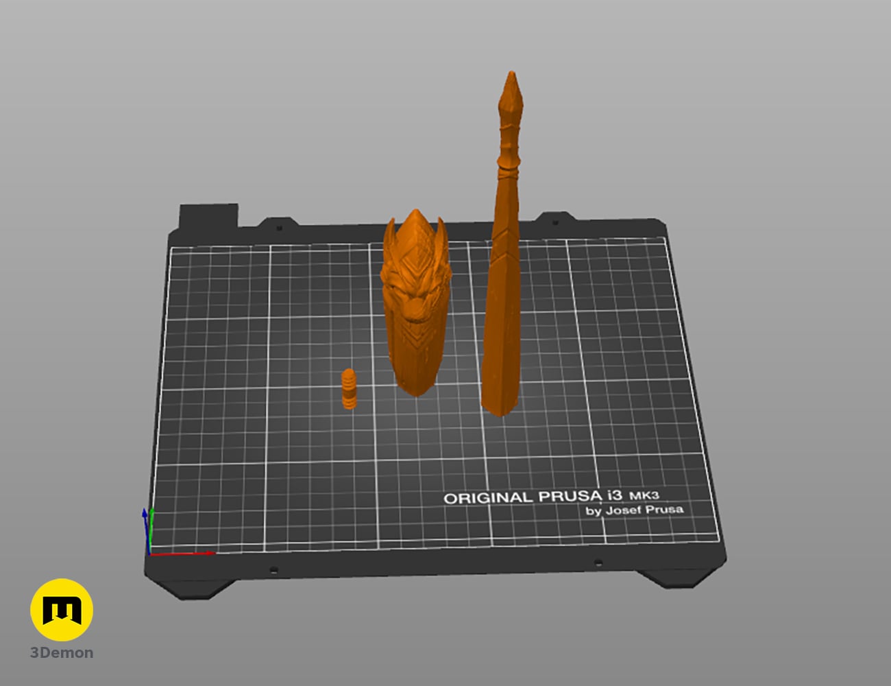 Zack Johnson wand 3d model