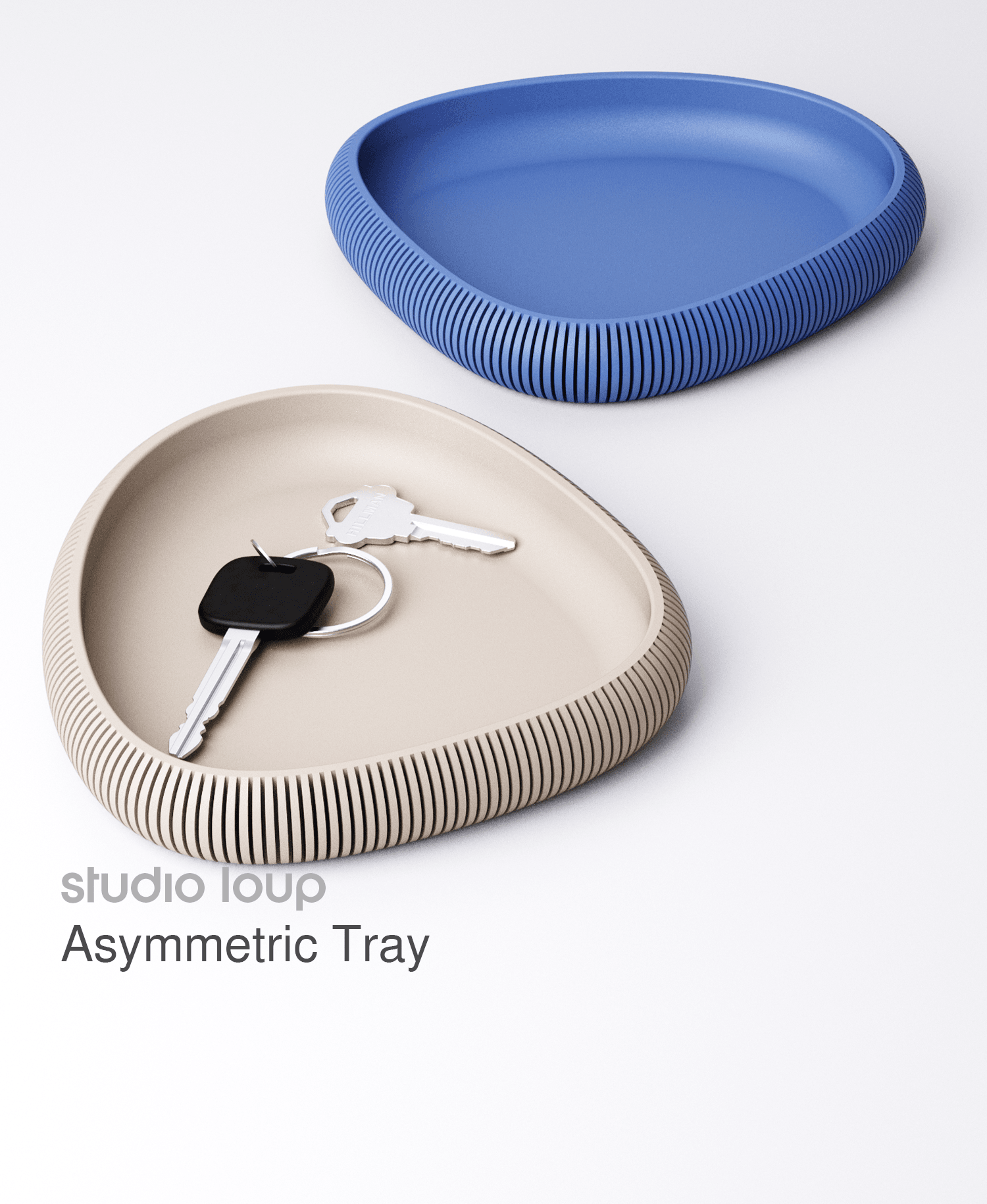 Asymmetric Tray 3d model