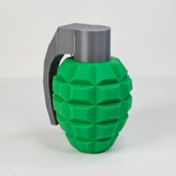 GLUE STICK GRENADE - GRIP - HOLDER 3d model