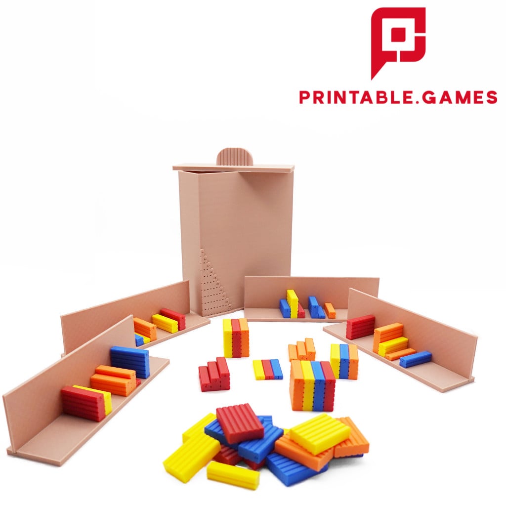 RUMMY BLOCKS GAME 3d model