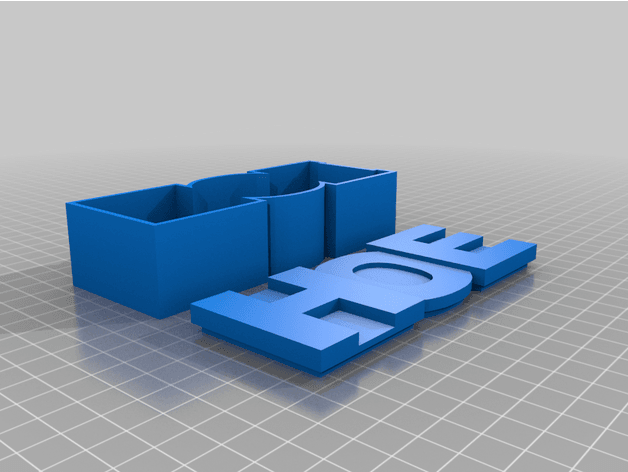 HOE BOX 3d model