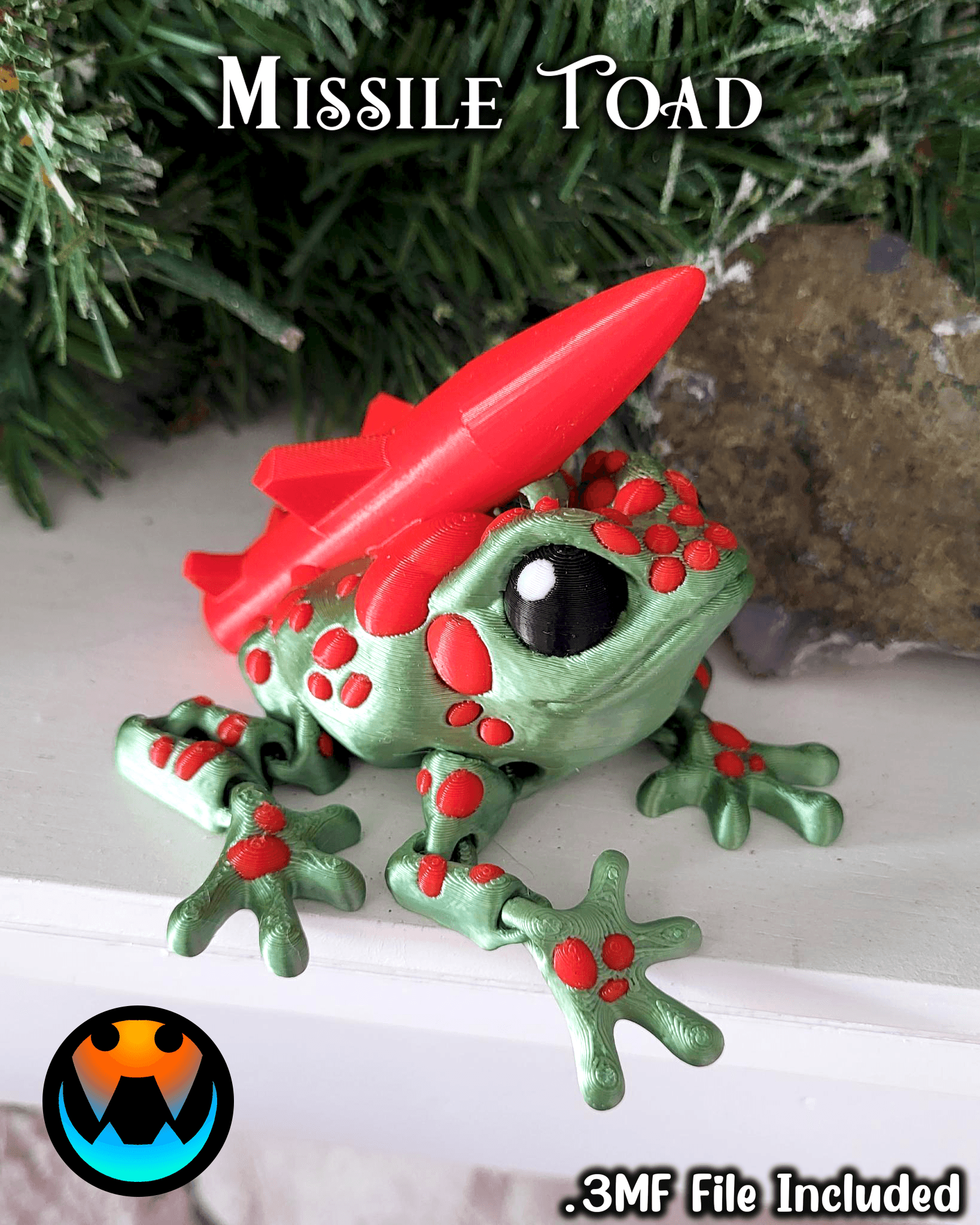 Missletoad 3d model