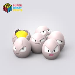 Exeggcute 3d model