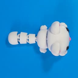 Fuzzball Cat 3d model
