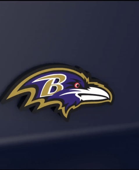 Baltimore Ravens - LED strip compatible 3d model