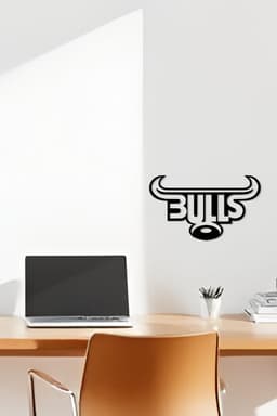 Bulls Wall Art, Wall Decor, Home Decor 3d model