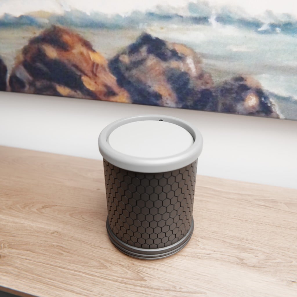Mini trash Bin 3d model
