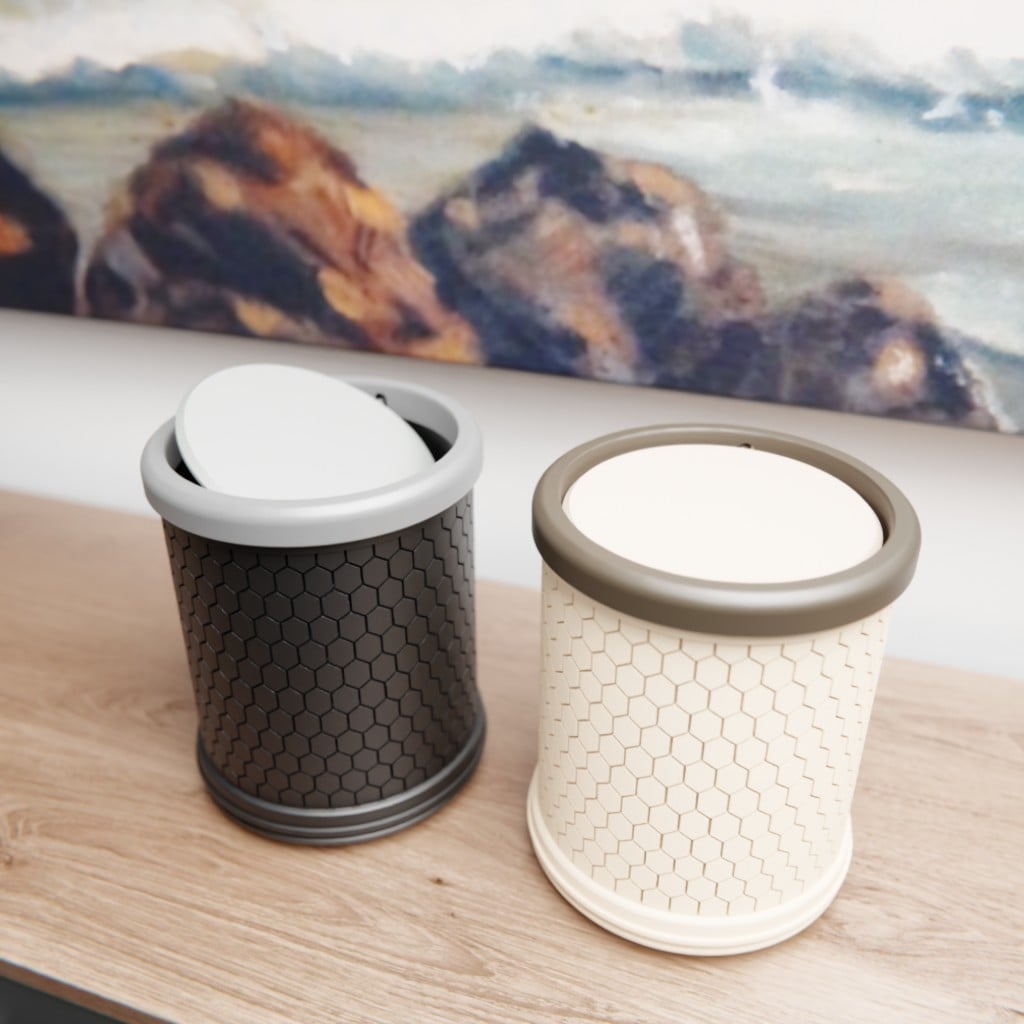 Mini trash Bin 3d model